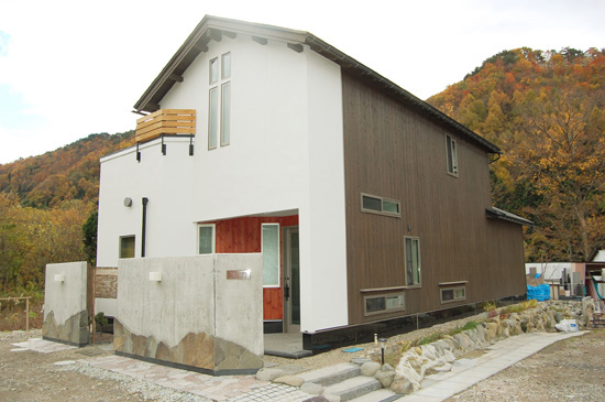 シンプル・モダンな家 施工例 画像1