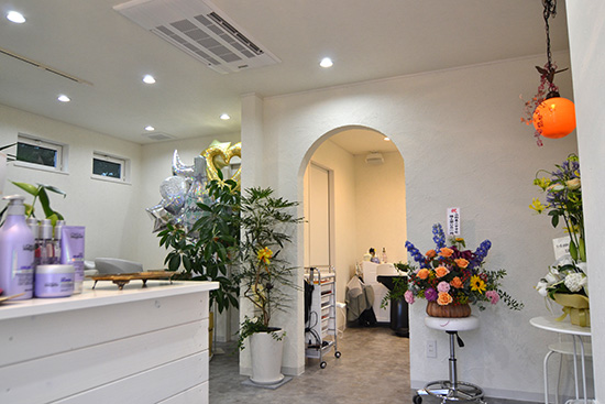 プライベートカットサロン 1-8atelier 施工例 画像3